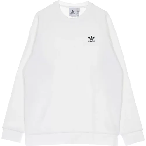 Essential Trefoil Crewneck Sweatshirt , male, Sizes: L, XL, M - Adidas - Modalova