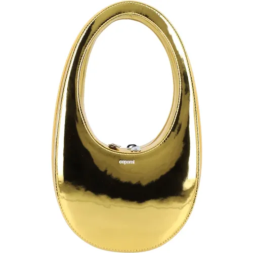 Gold Metallic Mini Handtasche - Coperni - Modalova