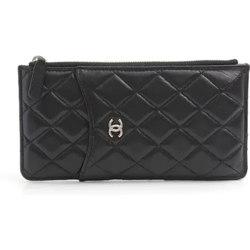 Pre-owned Leather wallets , female, Sizes: ONE SIZE - Chanel Vintage - Modalova