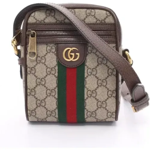 Pre-owned Canvas shoulder-bags , female, Sizes: ONE SIZE - Gucci Vintage - Modalova