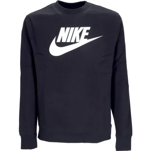 Grafischer Crewneck Sweatshirt Sportswear Club , Herren, Größe: L - Nike - Modalova