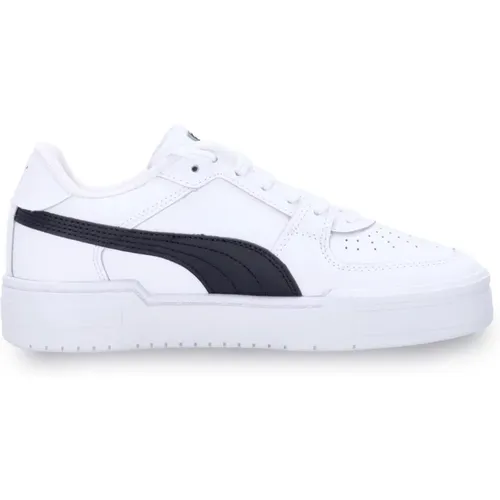 Klassische Junior Weiße/Schwarze Sneakers , Herren, Größe: 36 EU - Puma - Modalova