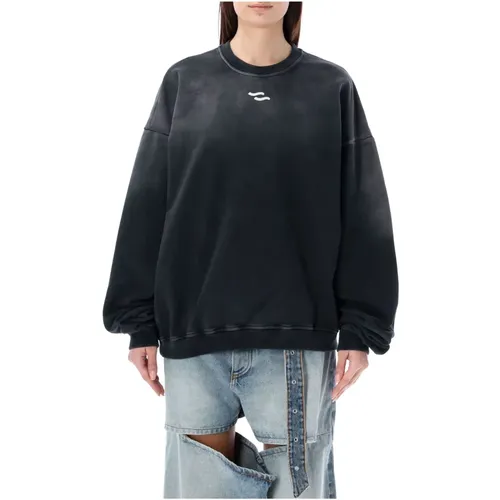 Cozy Crew Neck Fleece Sweater , female, Sizes: XS, S - Ssheena - Modalova
