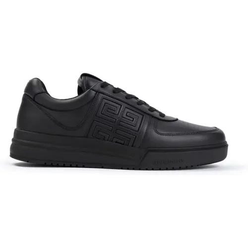 Schwarze Low-Top G4 Sneakers , Herren, Größe: 40 1/2 EU - Givenchy - Modalova