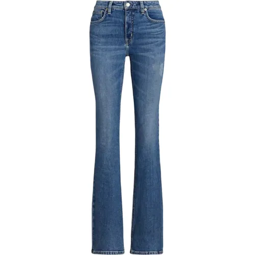 Flared Jeans , Damen, Größe: 3XS - Ralph Lauren - Modalova
