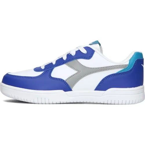 Raptor Low Gs Sneakers Weiß Blau - Diadora - Modalova