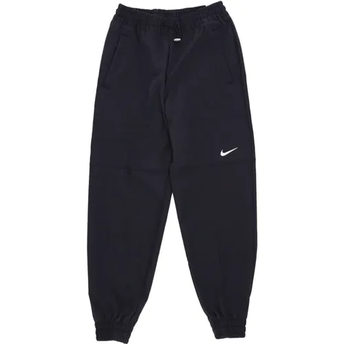 Sportswear Woven Swoosh Hose Schwarz/Weiß - Nike - Modalova