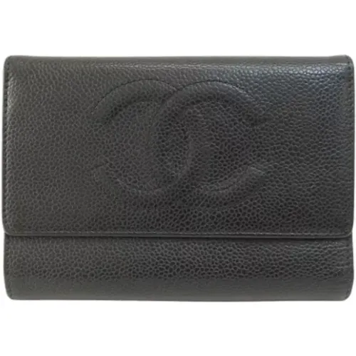 Pre-owned Leather wallets , female, Sizes: ONE SIZE - Chanel Vintage - Modalova