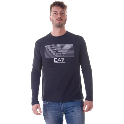 Sweatshirts , Herren, Größe: L - Emporio Armani EA7 - Modalova