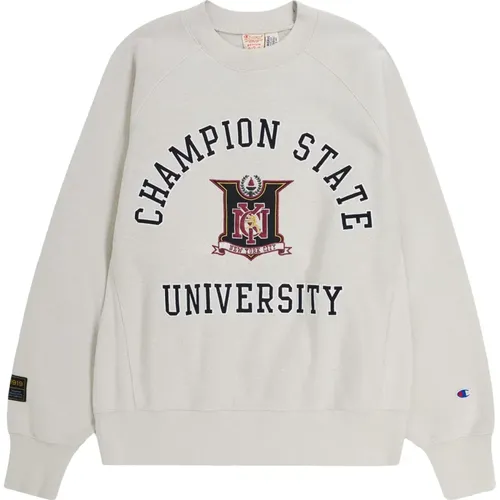 Crewneck Sweatshirt , male, Sizes: M, XL - Champion - Modalova