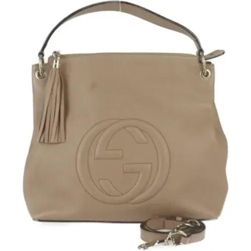 Pre-owned Leather gucci-bags , female, Sizes: ONE SIZE - Gucci Vintage - Modalova