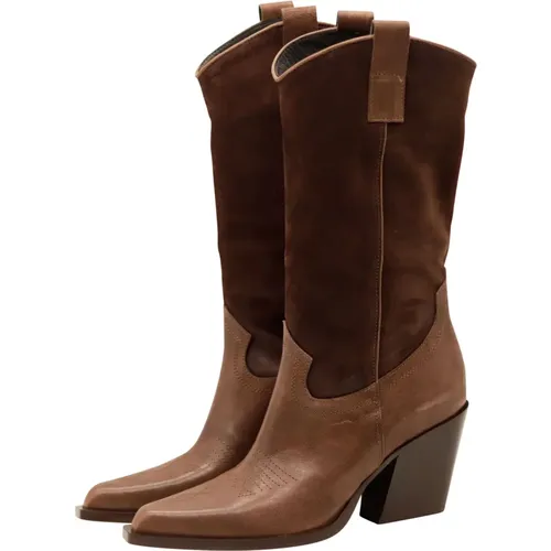 Cowboy Boots , female, Sizes: 8 UK - Fru.it - Modalova