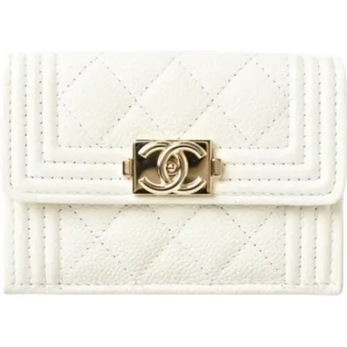 Pre-owned Leather wallets , female, Sizes: ONE SIZE - Chanel Vintage - Modalova