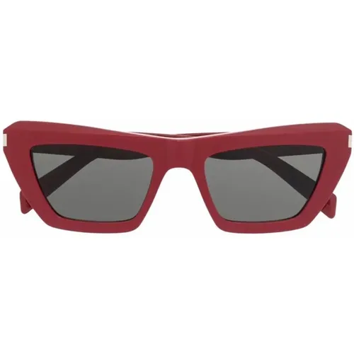Stylische Sonnenbrille , Damen, Größe: 52 MM - Saint Laurent - Modalova