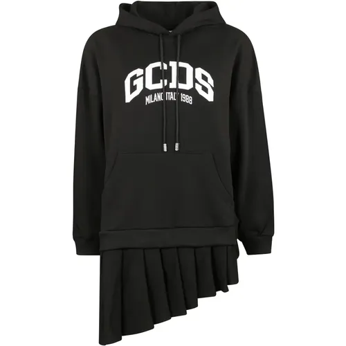 Logo Hoodie Mini Dress , female, Sizes: L - Gcds - Modalova