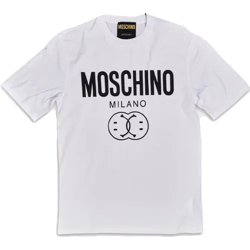 Stylish T-shirts for Men and Women , male, Sizes: M, L, XL, S - Moschino - Modalova