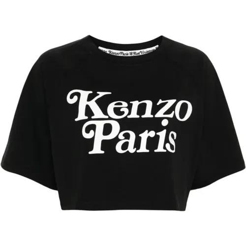 T-Shirts , Damen, Größe: L - Kenzo - Modalova