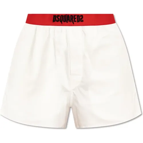 Cotton Boxers , female, Sizes: S, L, M - Dsquared2 - Modalova