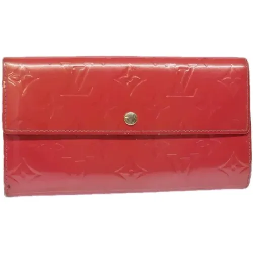 Pre-owned Leather wallets , female, Sizes: ONE SIZE - Louis Vuitton Vintage - Modalova