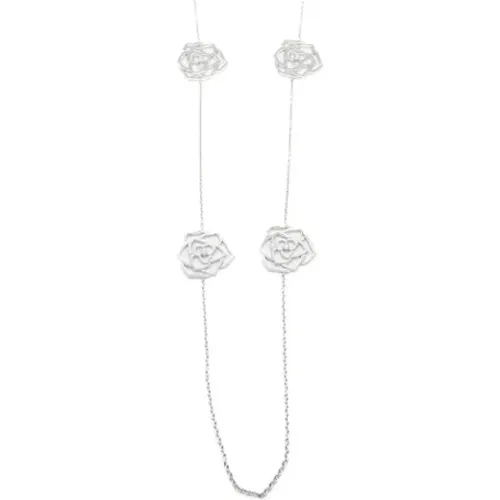 Pre-owned White Gold necklaces , female, Sizes: ONE SIZE - Piaget Pre-owned - Modalova