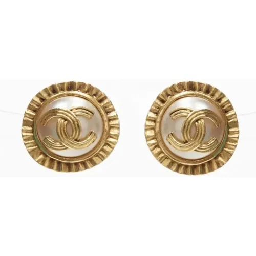 Pre-owned Metal chanel-jewelry , female, Sizes: ONE SIZE - Chanel Vintage - Modalova