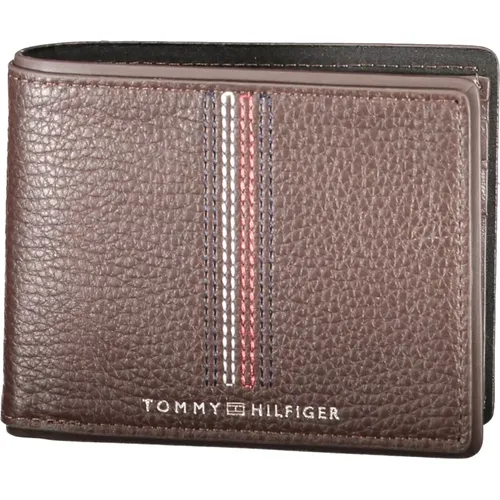 Men's Wallet with Contrast Details , male, Sizes: ONE SIZE - Tommy Hilfiger - Modalova