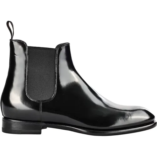 Italian Leather Ankle Boots Beatles Style , female, Sizes: 2 UK, 5 UK, 6 1/2 UK, 6 UK, 5 1/2 UK, 4 UK - Santoni - Modalova