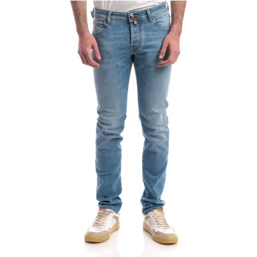 Nick Slim Jeans , male, Sizes: W44 - Jacob Cohën - Modalova