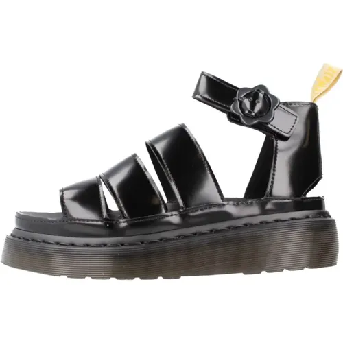 Blumige Flache Sandalen für Frauen , Damen, Größe: 37 EU - Dr. Martens - Modalova