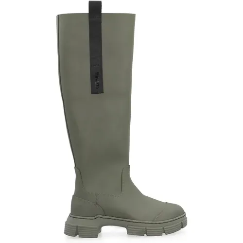 Country rubber boots , female, Sizes: 6 UK, 4 UK, 5 UK, 3 UK, 7 UK, 8 UK - Ganni - Modalova