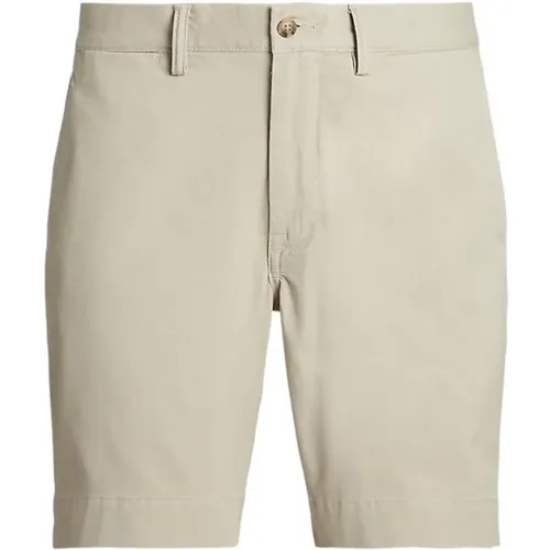 Chino Shorts mit Stretch Fit , Herren, Größe: W30 - Ralph Lauren - Modalova