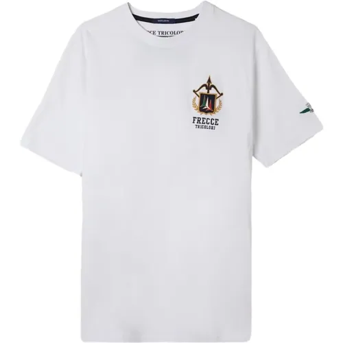 T-Shirts , male, Sizes: 2XL, L, S, M, XL - aeronautica militare - Modalova