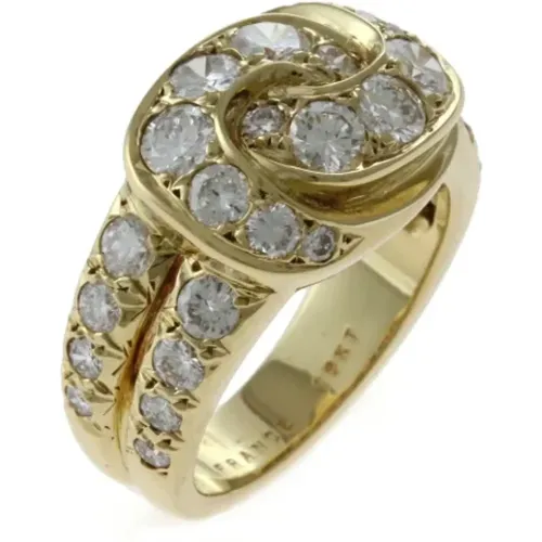 K Gelbgold Diamant Damenring - Van Cleef & Arpels Pre-owned - Modalova