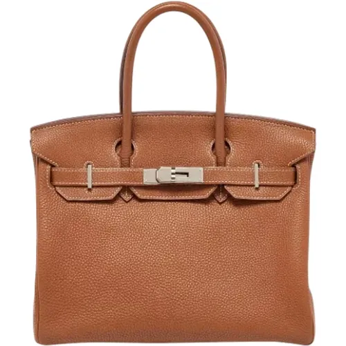 Pre-owned Leather totes , female, Sizes: ONE SIZE - Hermès Vintage - Modalova