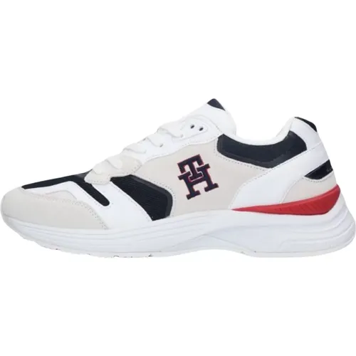 Moderne Prep Niedrige Sneakers , Herren, Größe: 41 EU - Tommy Hilfiger - Modalova