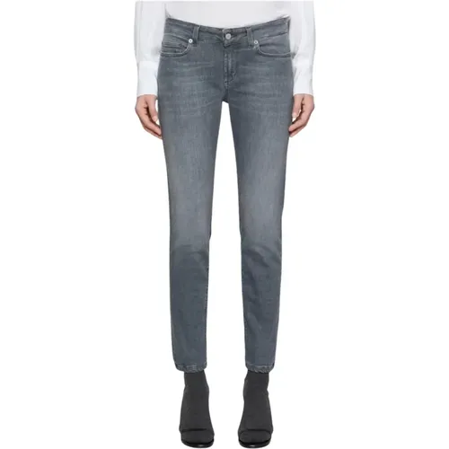 Skinny Fit Denim Jeans , Damen, Größe: W26 - Dondup - Modalova