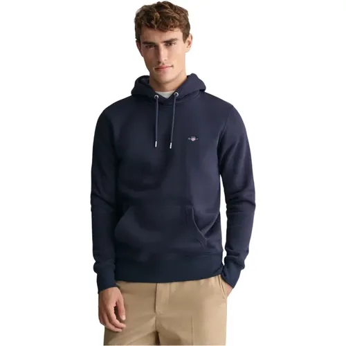 Kapuzenpullover Shield , Herren, Größe: M - Gant - Modalova