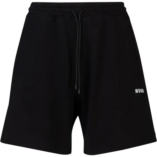 Stylische Bermuda Shorts für Männer , Herren, Größe: M - Msgm - Modalova