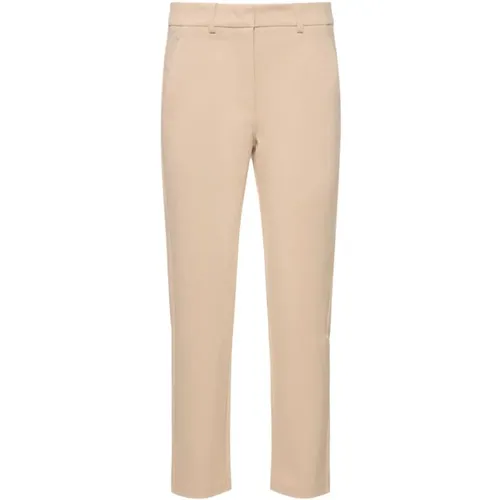 Trousers with High Waist , female, Sizes: S, L - Max Mara - Modalova