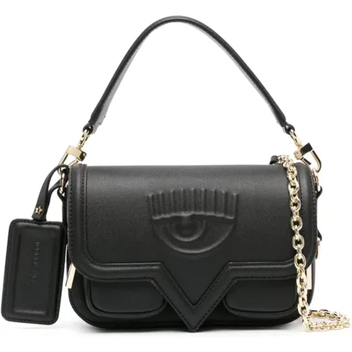 Schwarze Handtasche für Frauen , Damen, Größe: ONE Size - Chiara Ferragni Collection - Modalova