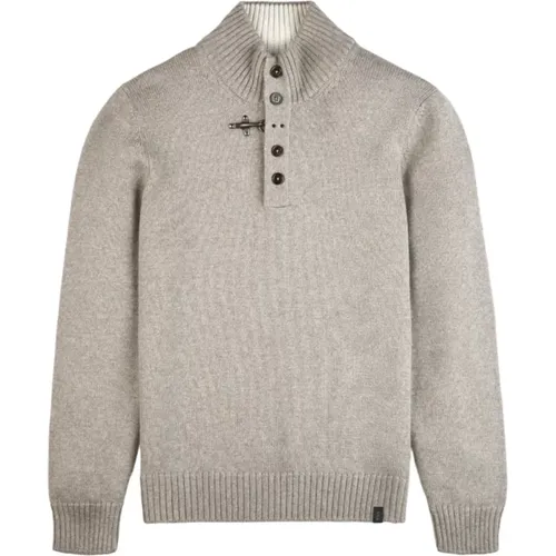 Graue Pullover Kollektion , Herren, Größe: XL - Fay - Modalova