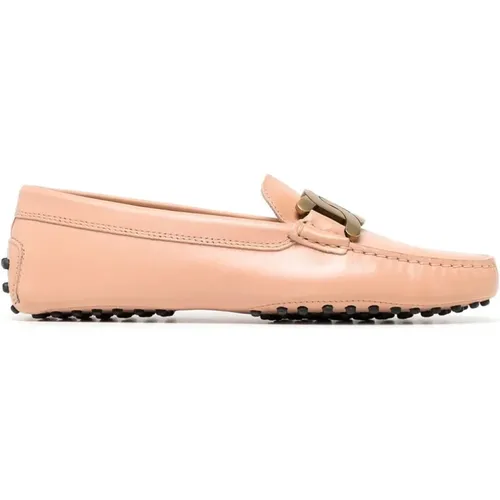 Leather Loafers for Women , female, Sizes: 5 1/2 UK, 4 1/2 UK, 6 UK, 3 UK, 4 UK, 7 UK, 6 1/2 UK - TOD'S - Modalova