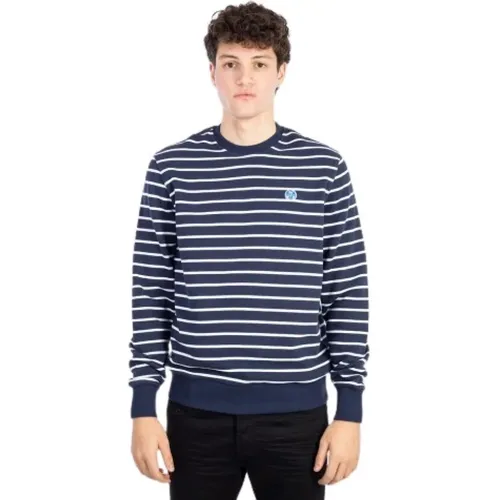 Stylischer Pullover , Herren, Größe: L - North Sails - Modalova