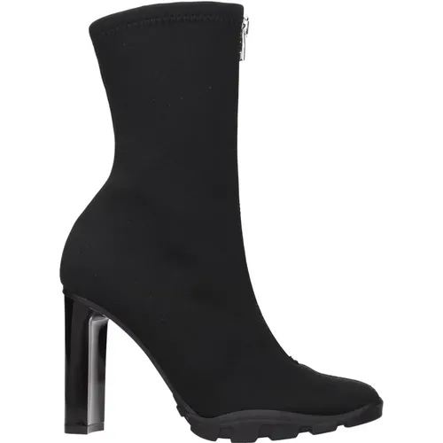 Stoff-Ankle Boots , Damen, Größe: 39 EU - alexander mcqueen - Modalova