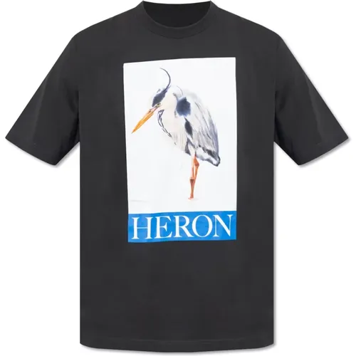 Printed T-shirt , male, Sizes: M, S, L - Heron Preston - Modalova