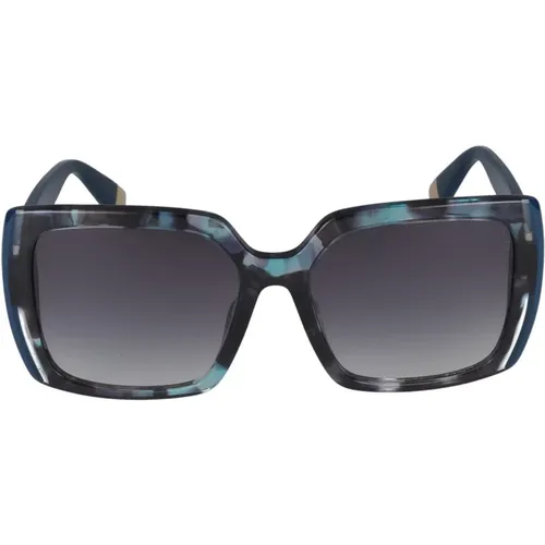 Stylische Sonnenbrille Sfu707 , Damen, Größe: 56 MM - Furla - Modalova