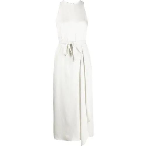 Handkerchief Drape Midi Dress , female, Sizes: L - Vince - Modalova