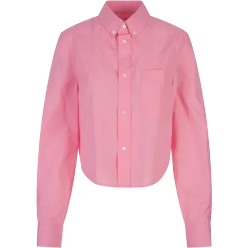 Cotton Poplin Long-Sleeved Shirt , female, Sizes: 2XS, S, XS, M - Marni - Modalova