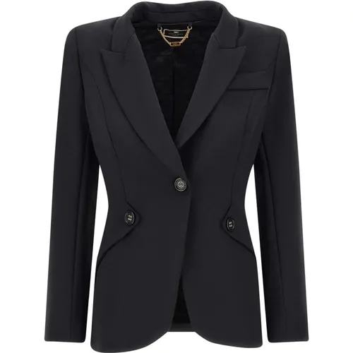 Jackets by , female, Sizes: M, L, XL - Elisabetta Franchi - Modalova