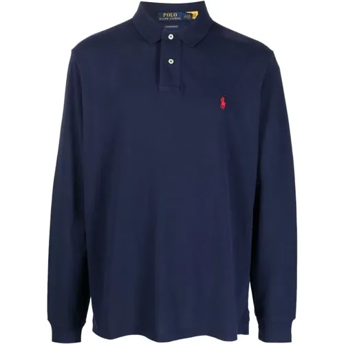 Custom Slim Fit Cotton Polo Shirt , male, Sizes: 2XL, XL, M, L - Ralph Lauren - Modalova